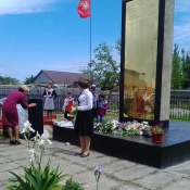 в селе Крайновка Кизлярского района состоялся торжественный митинг, посвященный 71-й годовщине Великой Победы советского народа над немецко-фашисткими захватчиками.73